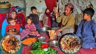 Cooking Village Delicacies in a Cave – A Journey into Village Life #food #afghanvillage #village