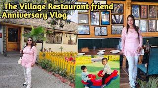 The Village Restaurant Kasipur Uttrakhand | दोस्त ने दी Anniversary की party | Akku lifestyle vlog