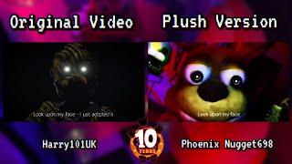 Reflection FNaF Animation & Plush COMPARISON