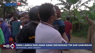 Tim SAR Evakuasi Korban Banjir Setinggi Atap Rumah di Semarang #LintasiNewsMalam 06/01