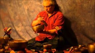 70 minute~7 Chakra Continuous Meditation with 21 Antique Tibetan Singing Bowls