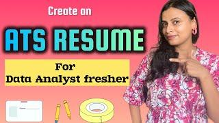 Create a killer DATA ANALYST resume in 15 mins | ATS FRIENDLY RESUME