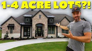 Inside AFFORDABLE DALLAS TEXAS Ranch Style Homes on Acreage with Ultra Low Property Taxes!