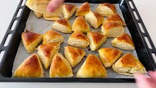 100 KAT PÜF ÇÖREK  BU YÖNTEMLE YAPMAK ÇOK KOLAY️