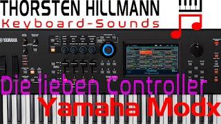 Einsteiger Tutorial Yamaha Modx Montage komische Effekte Sounds mit Lösung Controller