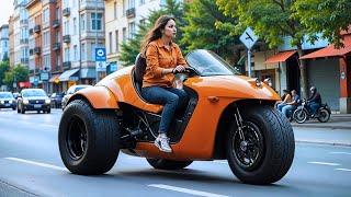 INCREDIBLE THREE WHEEL VEHICLES YOU WILL SEE FIRST TIME