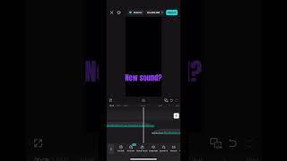 New sound?