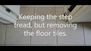 Select tile removal. - Universal Flooring
