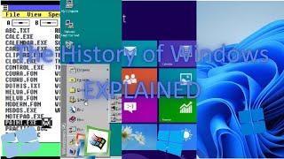 The History of Windows Explained in 369 Seconds