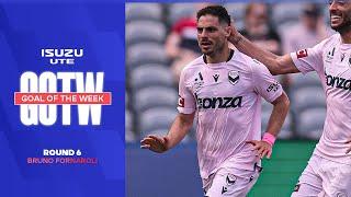 Isuzu UTE Goal of the Week | Bruno Fornaroli | Round 6