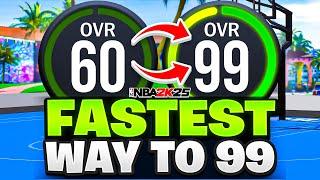 Fastest Way to Get 99 Overall in NBA 2K25 in ONE Day