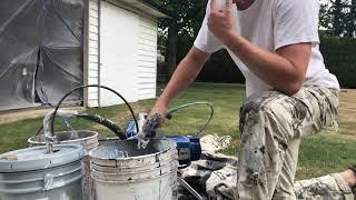 How to use the Graco 390 Paint Sprayer (Exterior Painting)