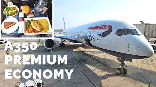 British Airways PREMIUM ECONOMY London to Philadelphia | Airbus A350-1000