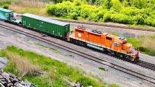 Weed Killing Train with EJ&E SD38-2