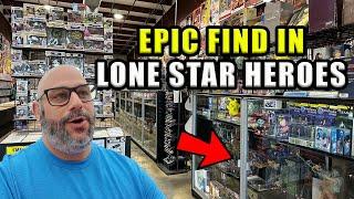 EPIC FIND IN LONE STAR HEROES! Action Figure Hunting in Texas!