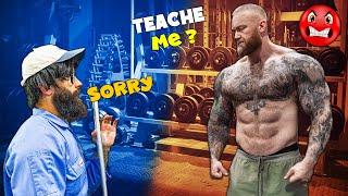 BODYBUILDER VS CLEANER  | Anatoly GYM PRANK #9