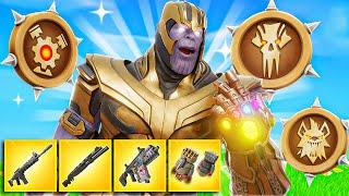 The THANOS CHALLENGE in Fortnite!