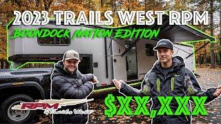 Trailer Tour: 2023 Trails West RPM Boondock Nation Edition