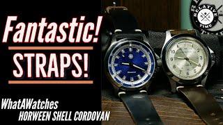 Amazingly Comfortable! WhatAWatches Horween Shell Cordovan Strap Review