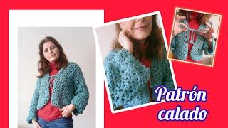 Mint crochet jacket with openwork pattern #crochet #knitters #knitting #knitting #diy