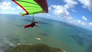 Hang gliding at Cape Bedford, Far North Queensland. 2024