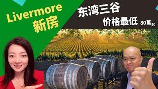 2022东湾三谷买房，Livermore购房好，还是Dublin购房更划算？美国加州湾区Pleasanton地产经纪Kathleen，推荐升级不加价(已包在售价里）的Livermore新房，80万起。