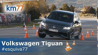 Volkswagen Tiguan 2020 - Maniobra de esquiva y eslalon | km77.com