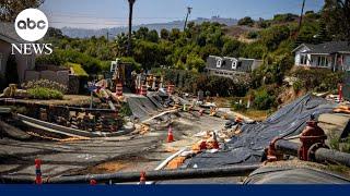 Landslide evacuation warnings for Southern California neighborhood