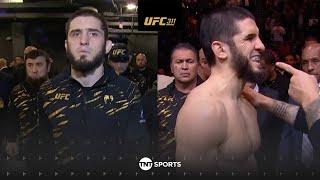 ICE COLD ENTRANCE!  UFC pound-for-pound king Islam Makhachev walks out ahead of #UFC311