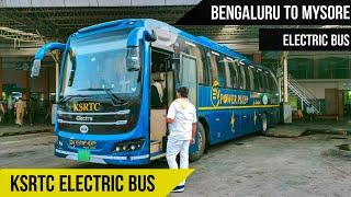 KSRTC ELECTRIC BUS JOURNEY | Bengaluru to Mysore | Top Speed 