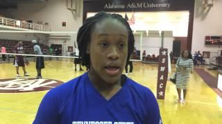 TSUTigers.com talks to Arijana Anderson after the Tigers first win