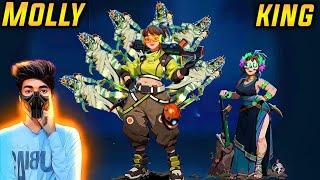 King of Molly Game Gameplay Bullet Echo India | Molly hero destroy all players Gameplay