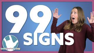 Your First 99 ASL Signs | Introductions in American Sign Language