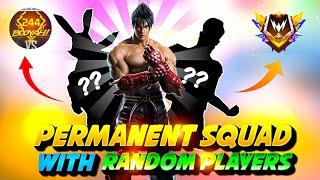 CS RANK  | How to make permanent squad in cs rank | Best character skill for cs rank Ujjain Gang