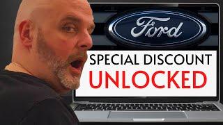 SECRET FORD DISCOUNT in 2024