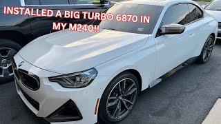 700HP Big Turbo 2024 M240 Build Is Complete Then Took It Street Racing!