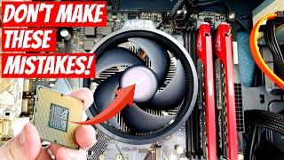 PC BUILDING MISTAKES TO AVOID! BREAK THOSE BAD HABITS NOW!