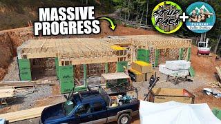 Building a MEGA Modern Home with the Perkins Builder Brothers! 3/3