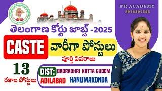 TS HIGH COURT DISTRICT WISE VACANCY DETAILS 2025 || Ts High Court Vacancy 2025  మీ జిల్లా ఖాళీలు