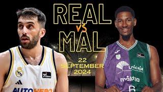 Real Madrid vs Unicaja Malaga | Super Cup Final Highlights | 22 September 2024