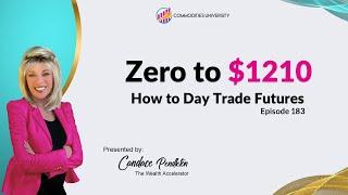 How to Day Trade Futures l From Zero to $1210