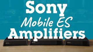 Sony Mobile ES series car amplifiers | Crutchfield