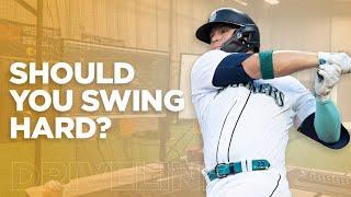 Should You Swing Hard In Game? | Driveline Baseball