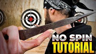 NO SPIN Knife Throwing Tutorial (With World Champion Adam Celadin)