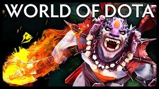 Super Tanky Life Draining Lion in World of Dota!!