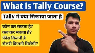 What is Tally course in Hindi | Tally computer course kya hota hai | Tally course explained in Hindi