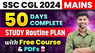 How to prepare for SSC CGL 2024 Mains (50+30) | Complete Detailed Strategy | KanpurWala Vikrant