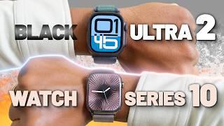 NEW Apple Watch Series 10 & BLACK Ultra 2 Unboxing!