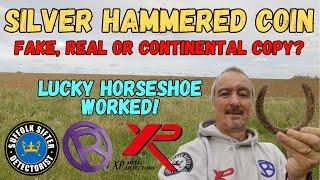  Silver Hammered Coin - Fake, Real or Continental Copy?  UK Metal Detecting