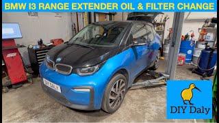 BMW i3 Range extender oil & filter change